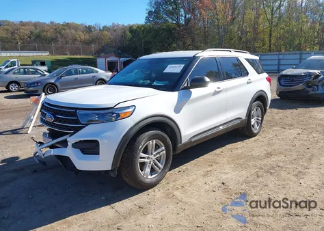 2021 Ford Explorer Xlt из США, поврежденный, VIN 1FMSK8DH6MGB58711